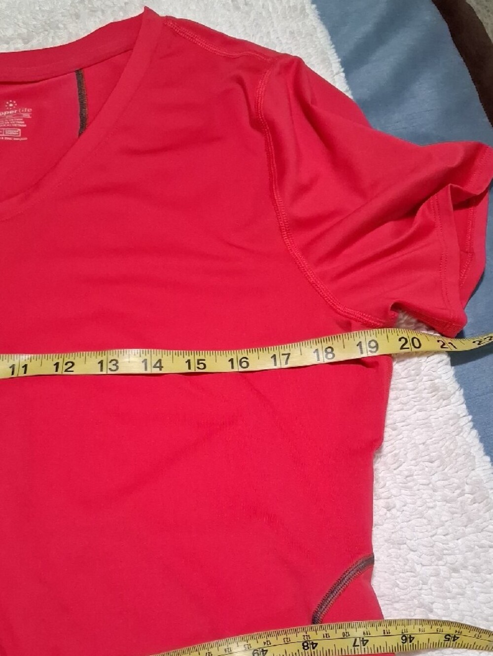 Copper Life Red Performance Tee - Picture 4 of 5